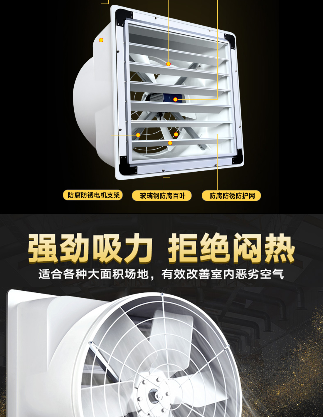 負壓風機（大風量款）